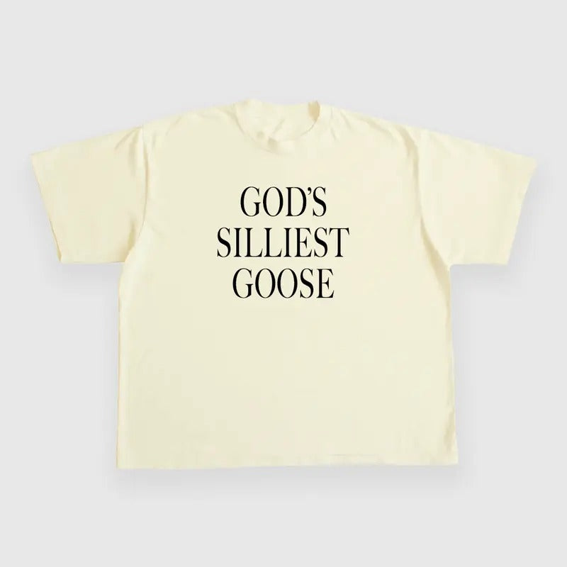 Gods Silliest Goose Custom Printed T-Shirt Hoodie, Sweatshirt | DripVista.com