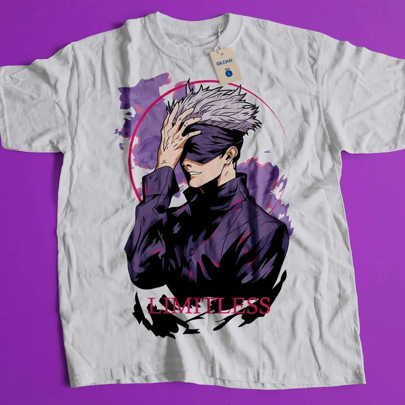 Gojo Satoru Shirt, Jujutsu Kaisen Shirt, Gojo Shirt, Gojo vs Sukuna Shirt, Anime Shirt, Gift For Him, Gift For Her,...