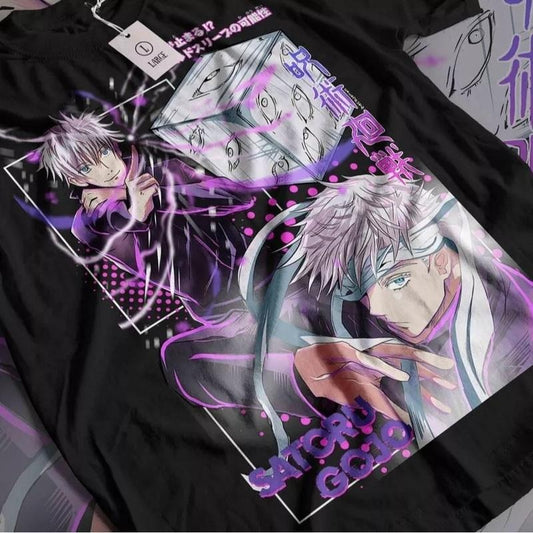 Gojo Satoru T-Shirt Megumi Itadori Yuji Jujutsu Kaisen Sukuna Gift Shirt