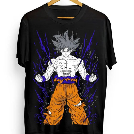 Goku T-Shirt Dragon Ball Z Shirt Broly Gohan Goten Vegeta Trunks Black Shirt