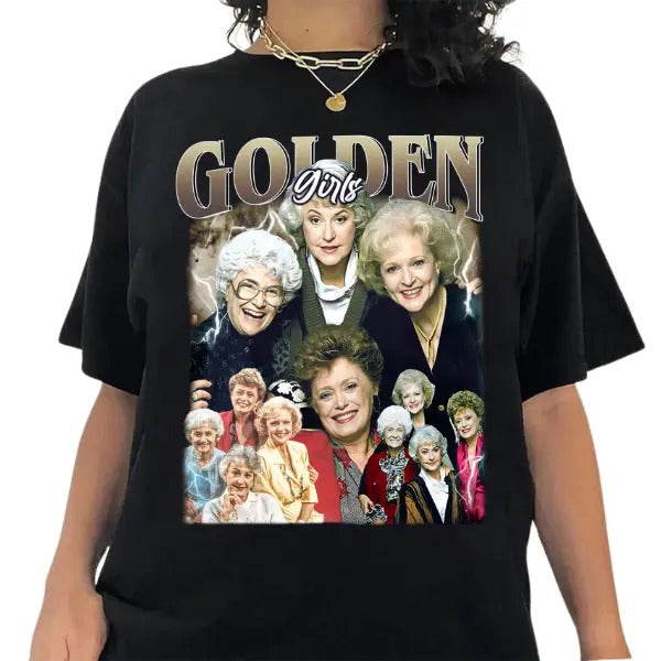 Golden Girls Vintage Shirt Gift for Woman And Man_TShirt Gift For Him