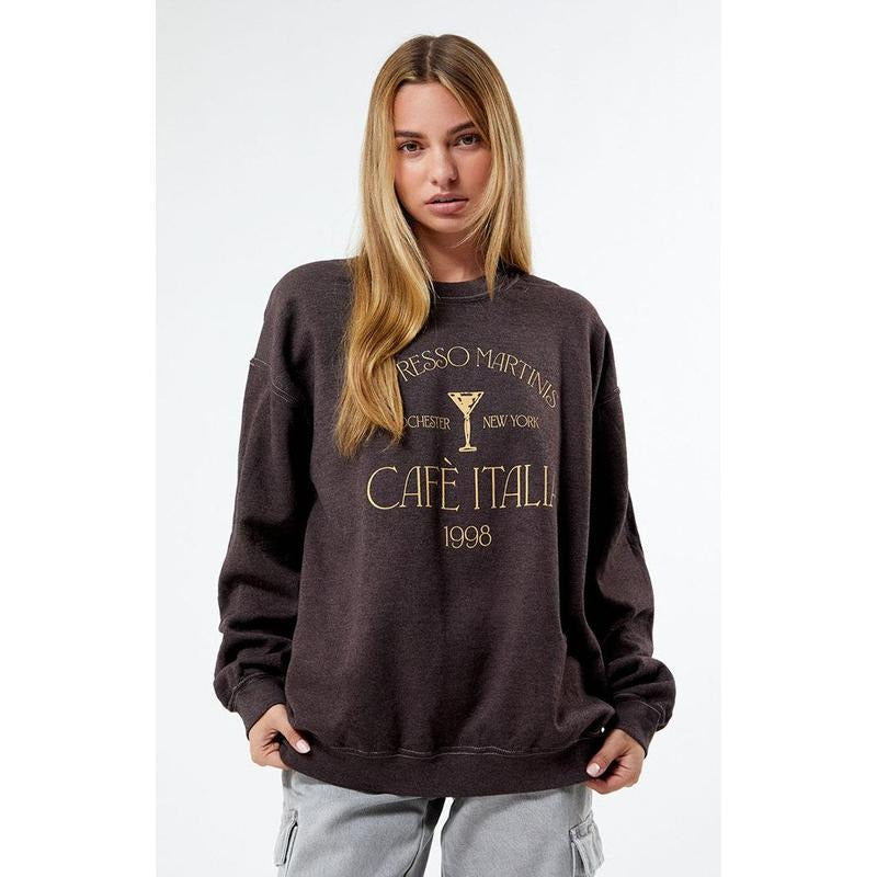 Golden Hour Women's Espresso Martini Crew Neck Sweatshirt T-Shirts, Hoodie | DripVista.com