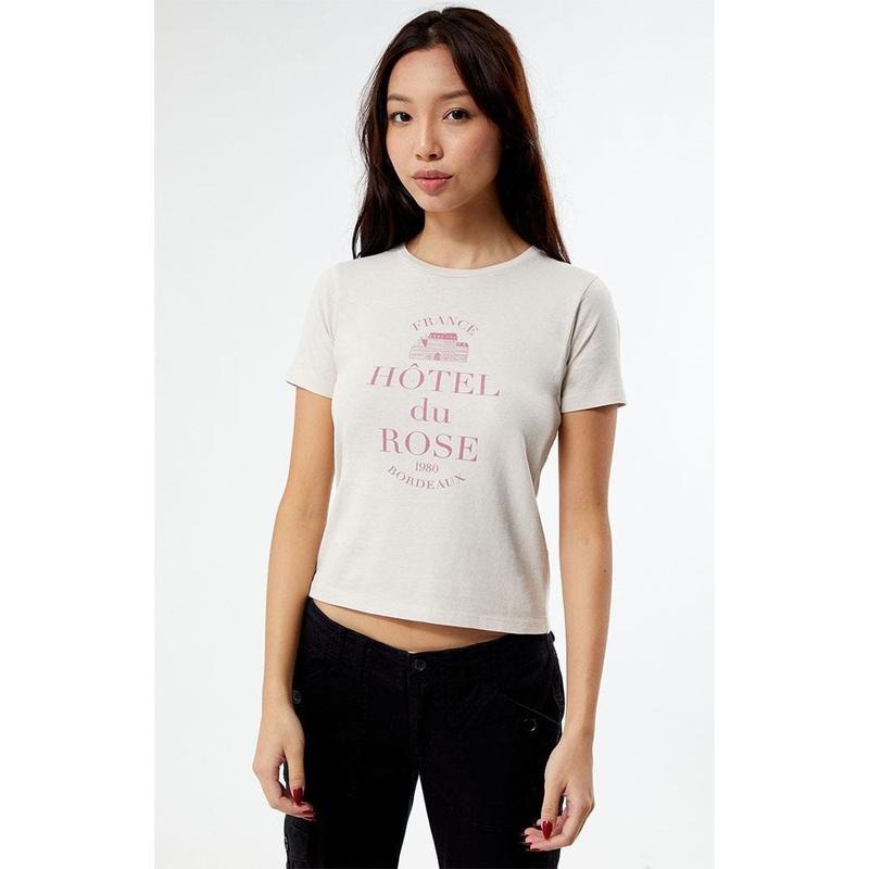 Golden Hour Women's Hotel Rose France T-Shirt