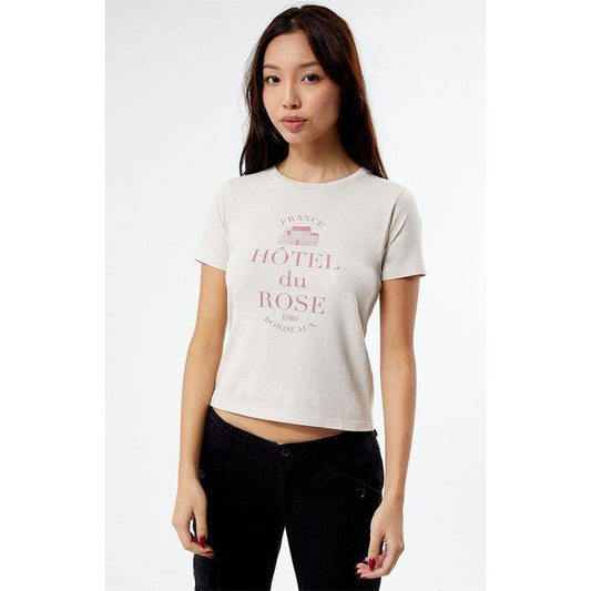 Golden Hour Women's Hotel Rose France T-Shirt