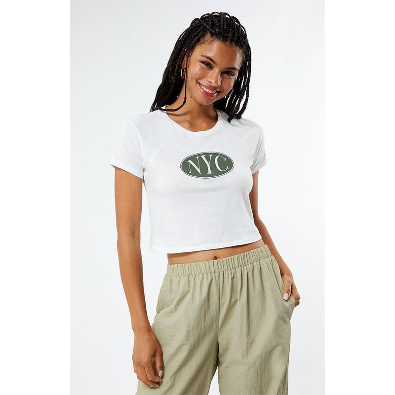 Golden Hour Women's NYC Raglan T-Shirt Hoodie, Sweatshirt | DripVista.com