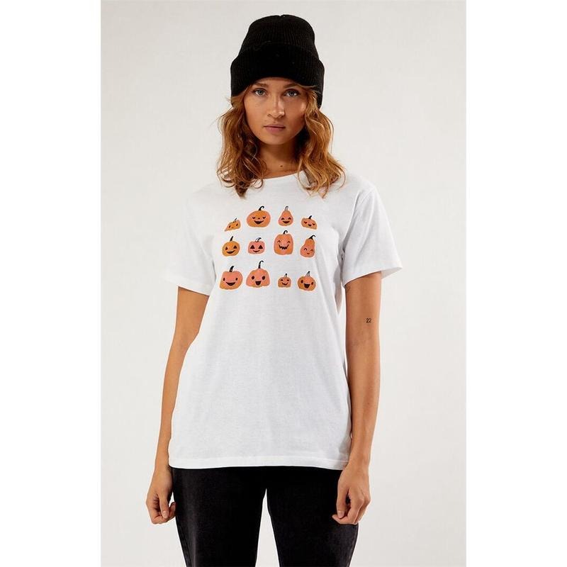 Golden Hour Women's Pumpkin Happy T-Shirt Hoodie, Sweatshirt | DripVista.com