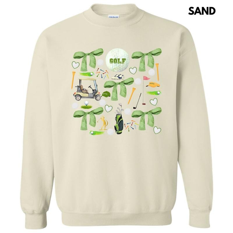 Golf Day Collage Sweatshirt 'NLB'