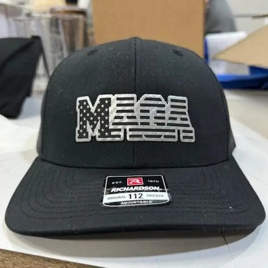 Dark Maga Hat! Flex Fit / Richardson / Flat Bills / Golf Hats