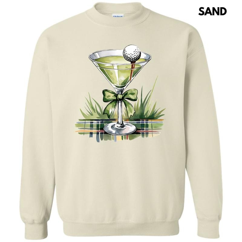Golfing Martini Sweatshirt 'NLB'