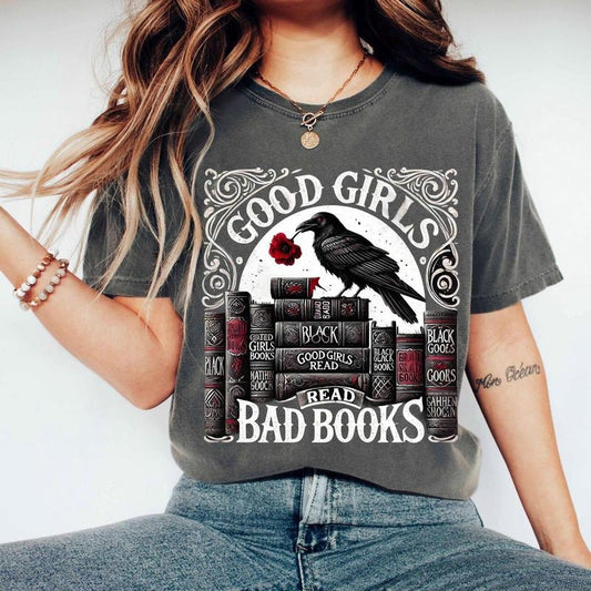 Good Girls Bad Books Dark romance Shirt, Smut Shirt , Spicy book , Book lover , Reader