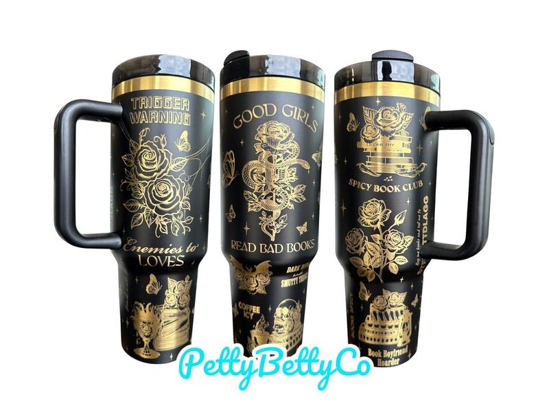 Good Girls Read Bad Books Tumbler | Spicy Book Club Travel Mug | Enemies to Lovers | Book Lover Gift