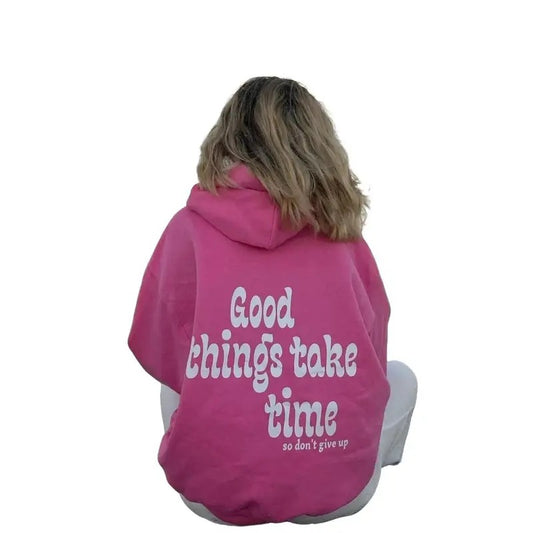 Good Things Take Time Hoodie, I Hope You Know How Loved You Are Hoodie, Trendy College Shirt, Trendy Crewnecks, Sunset Hoodie, Beach Hoodie Womenswear Sweaters Tops Underwear Lady Comfort Pullover Casual Long Sleeve Baggy Longsleeves Loose