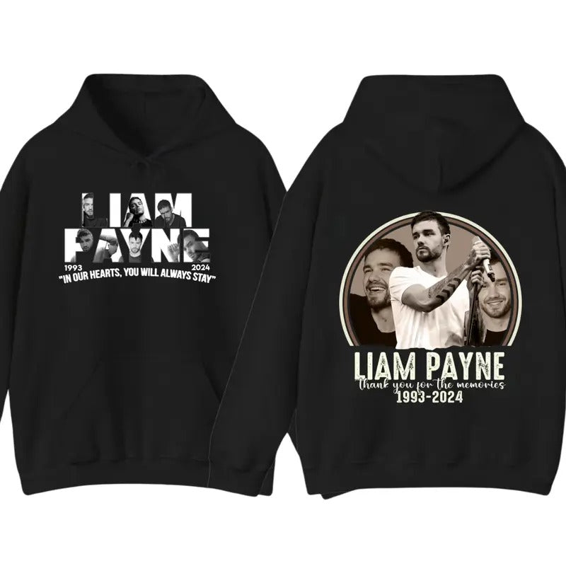Goodbye #Liam #Payne 1993-2024 Vintage T-Shirt Sweatshirt Hoodie, Rest In Peace #Liam Payne With Signature Shirt, In Memory Of Liam Payne T-shirt, For Fans