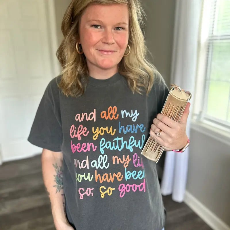 Goodness of God Comfort Colors Tee Hoodie, Sweatshirt | DripVista.com