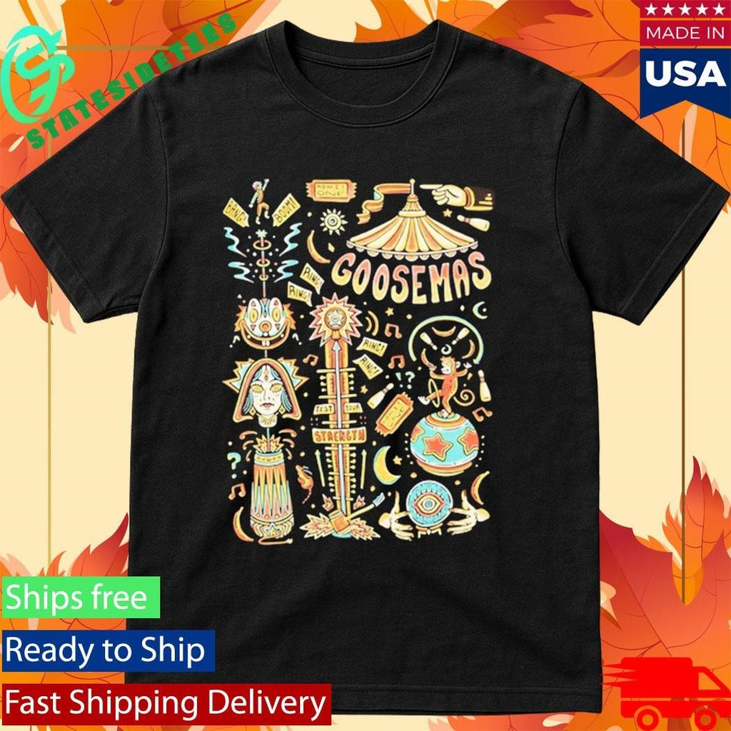Goose at Amica Mutual Pavilion, Providence Dec 12-13 2025 Event Shirt