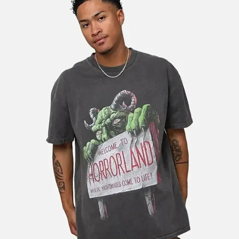 Goosebumps  land Vintage 90s Movie Shirt,   Tshirt Fan Gift, Gift For Halloween Party, Spooky Season Lovers Tshirt goosebumps books