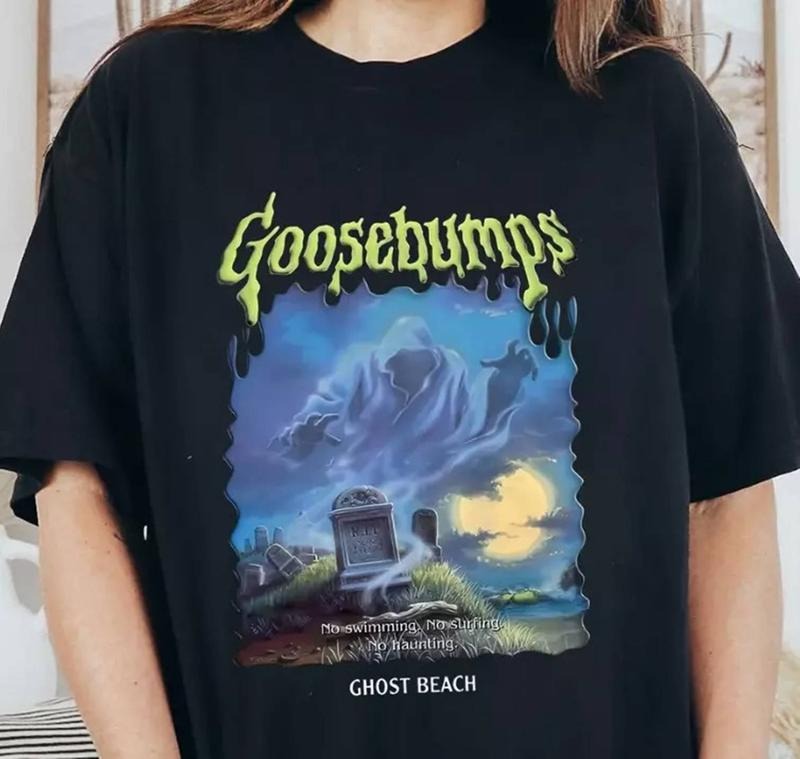 Goosebumps Shirt, No Swimming No Surfing No Hunting Ghost Beach Shirt, Goosebumps   Shirt, Halloween Shirt,   Movies Shirt