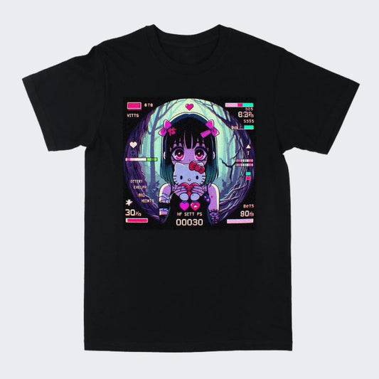 Gothic Y2k Clothing Graphic Tee A9, Y2k Clothing Graphic Tee, Vintage Graphic Tee, Y2k Clothing, Unisex Cotton Crewneck T-Shirt, Y2K Cyber Wave Tee - Retro Vapor Aesthetic, Streetwear Statement Menswear Womenswear Underwear Top