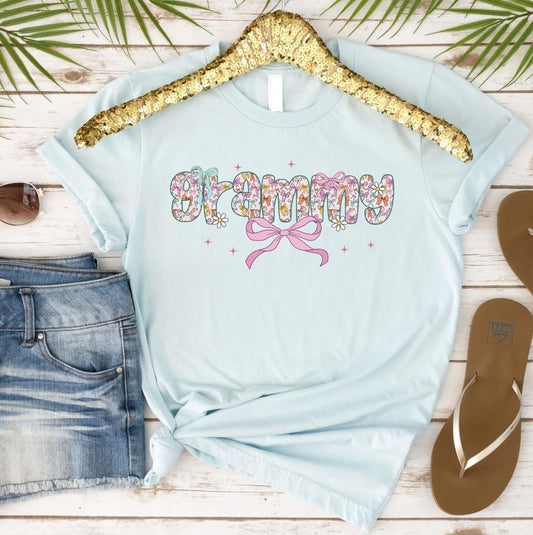 Grammy with Bows T-shirt