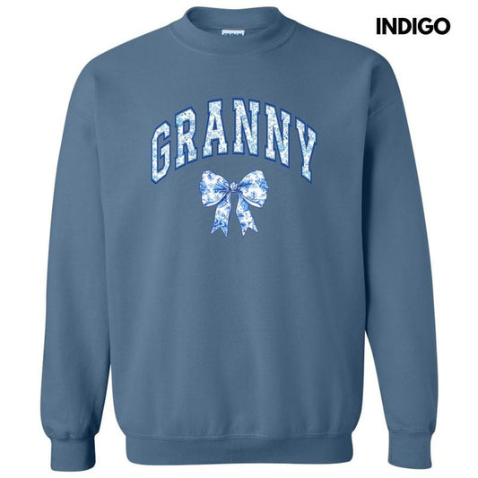 Granny Ginger Jar Florals Sweatshirt 'NLB'