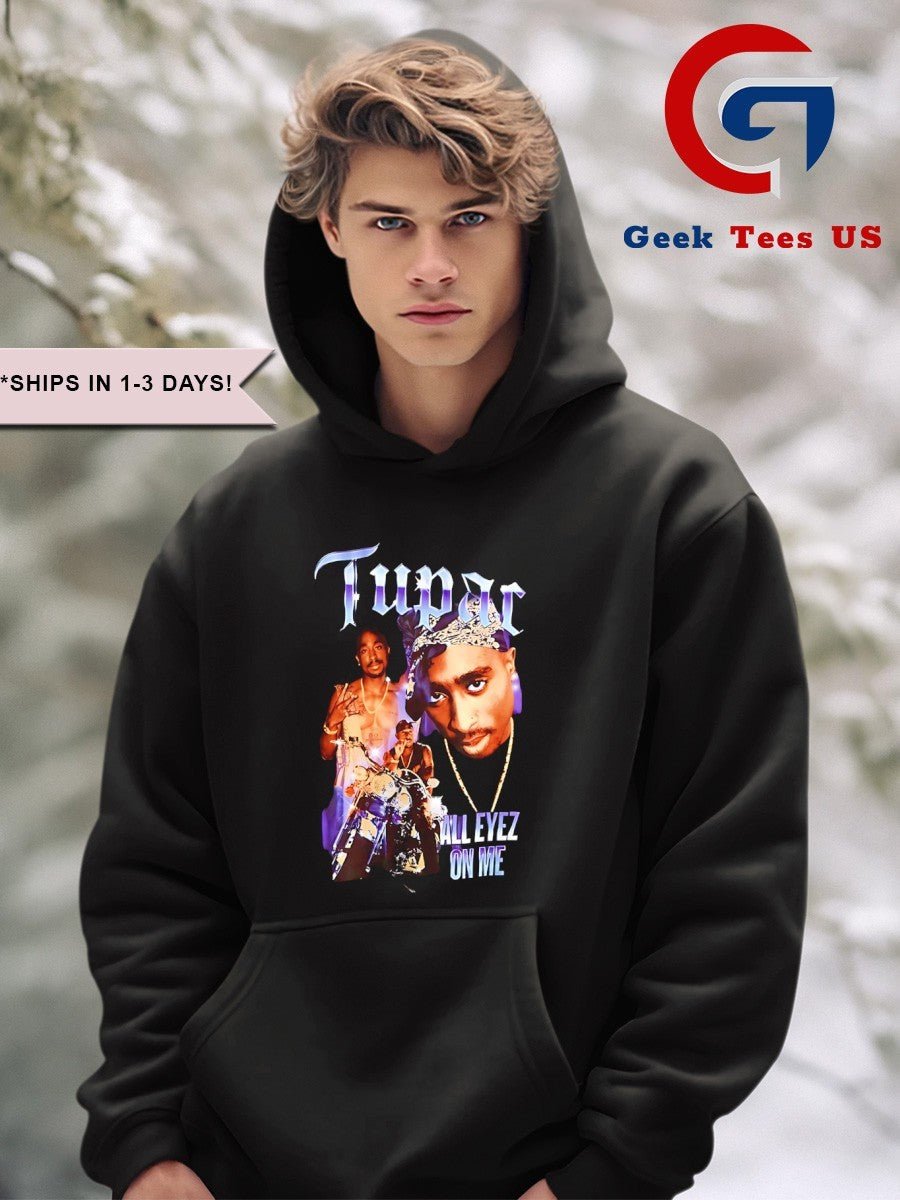 Granny wearing Tupac All Eyez On Me shirt