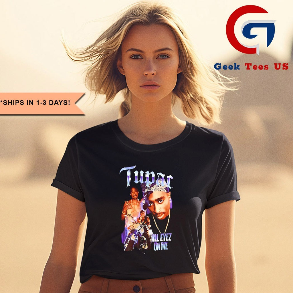 Granny wearing Tupac All Eyez On Me shirt