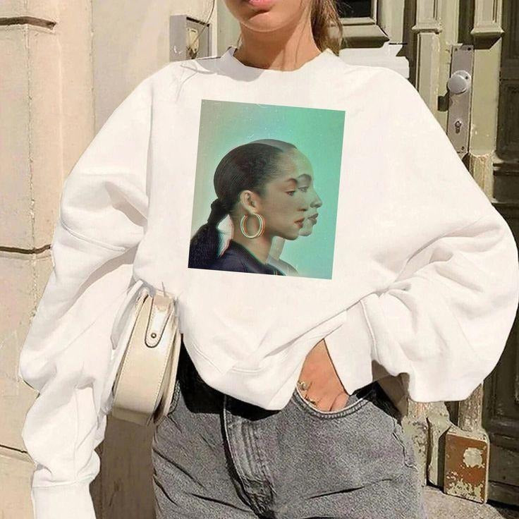Graphic Retro Sade Crewneck, 80s Pop Music Fans Gift T-Shirts, Hoodie, Sweatshirt | DripVista.com