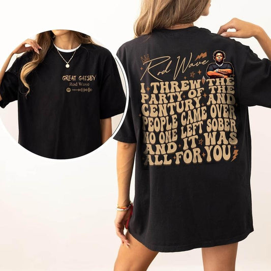 Graphic Rod Wave Nostalgia Shirt, Rod Wave Rapper Shirt, Rod Wave Rapper Shirt, Rod Wave Tee, Rod Wave Fan Gift, Nostalgia Album