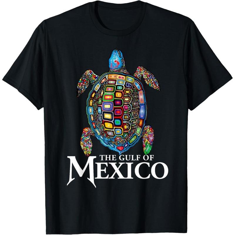 Graphic Sea Turtle Gulf of Mexico Never Forget Trump T-Shirt made in usa Hoodie, Sweatshirt | DripVista.com