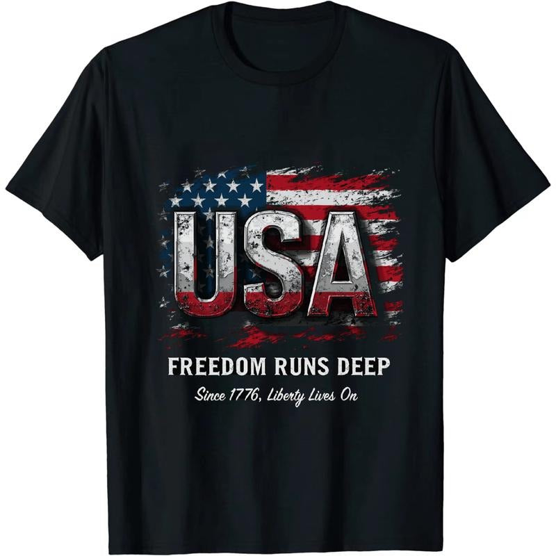 [Graphic Tees] Cotton Stylish Fourth FOG July USA Lightsaber brand Shirt Celebrating Liberty Since 1776 Hoodie, Sweatshirt