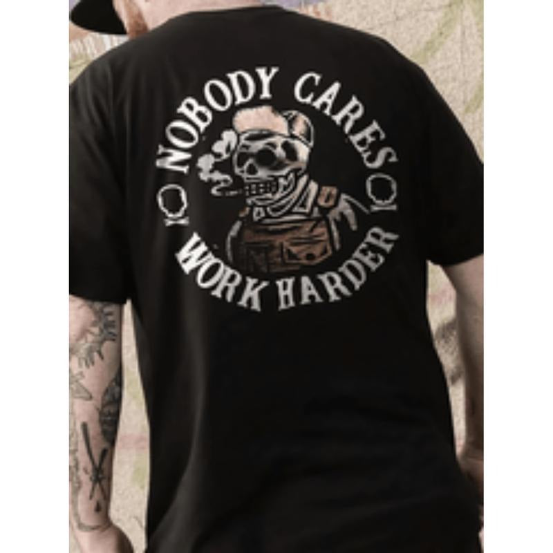[Graphic Tees] Cotton mens graphic print tees FOG crew neck fit stretch knitted fabric casual summer Lightsaber brand...
