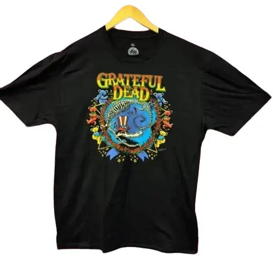 Grateful Dead Alligator Parade Rock T-shirt size XL Cotton Menswear Top Decoration