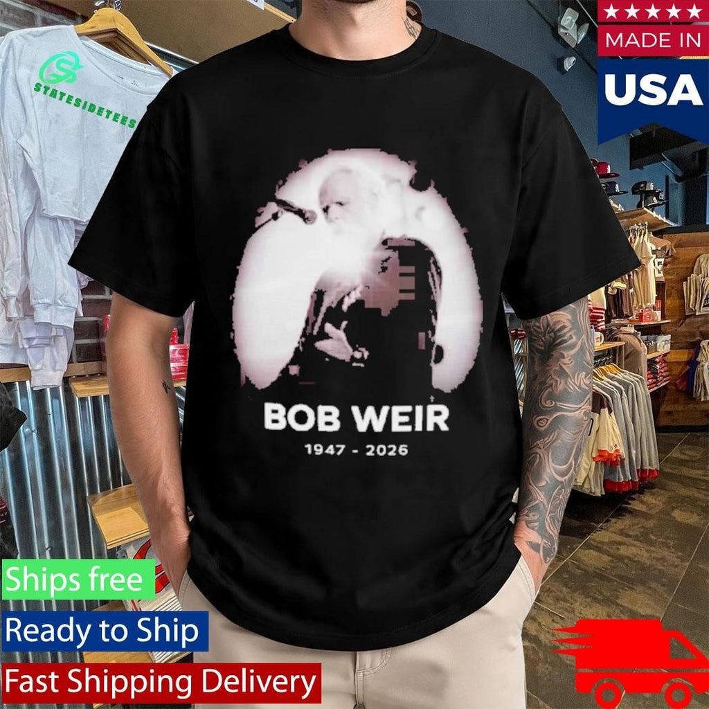 Grateful Dead Inspired Rip Bob Weir Memorial 1947-2026 Shirt