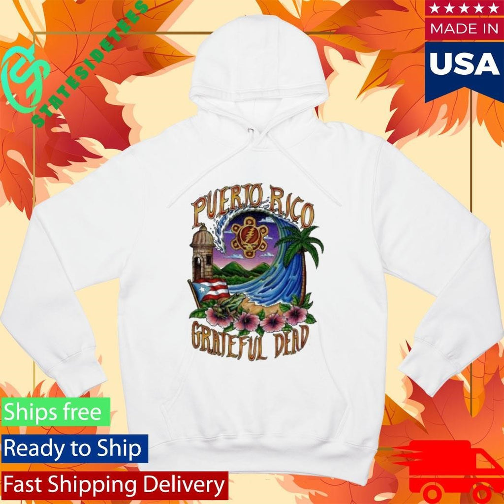 Grateful Dead Puerto Rico United States Of Dead T-Shirt
