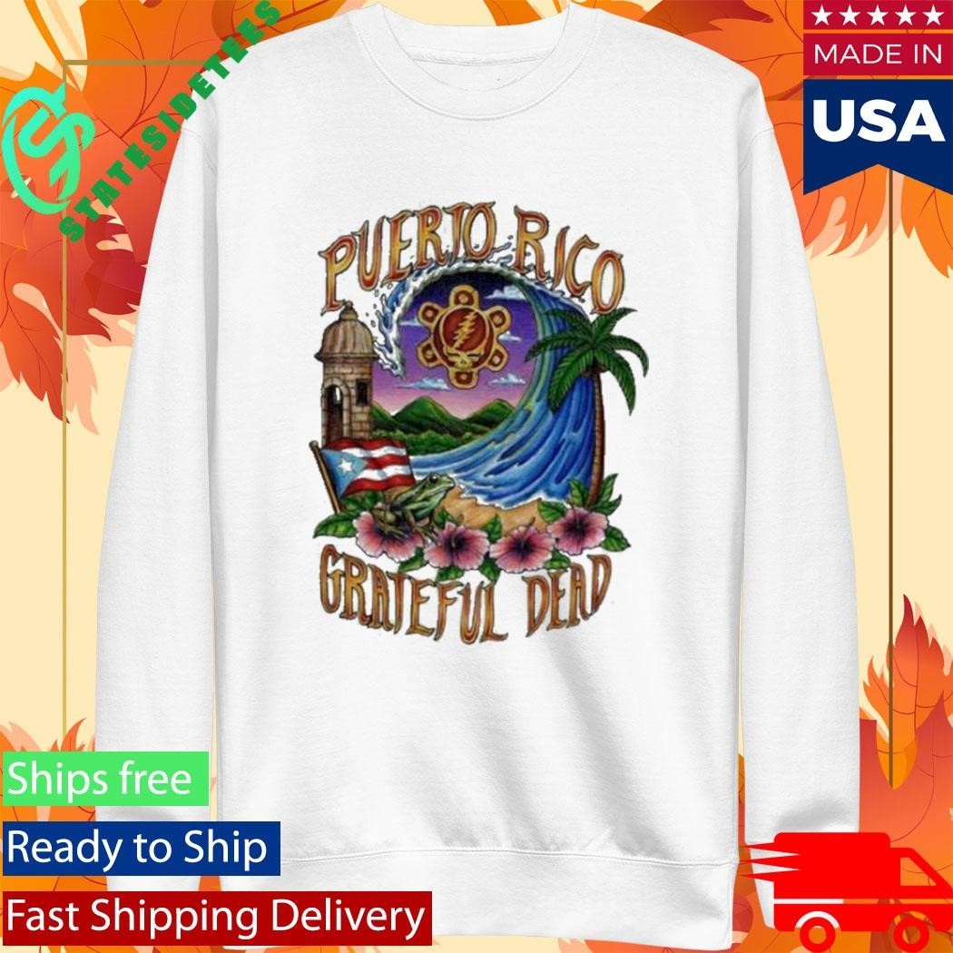 Grateful Dead Puerto Rico United States Of Dead T-Shirt