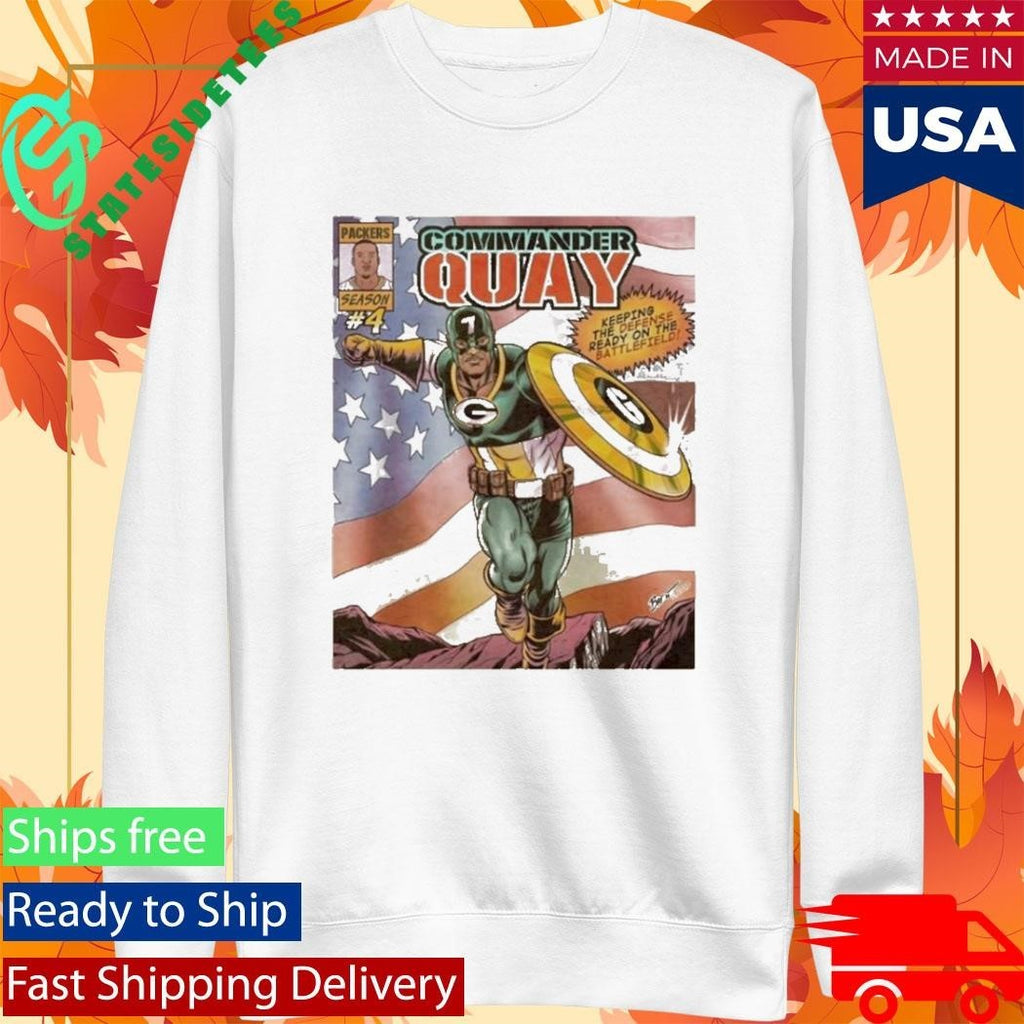 Green Bay Packers Commander Quay Walker Shirt