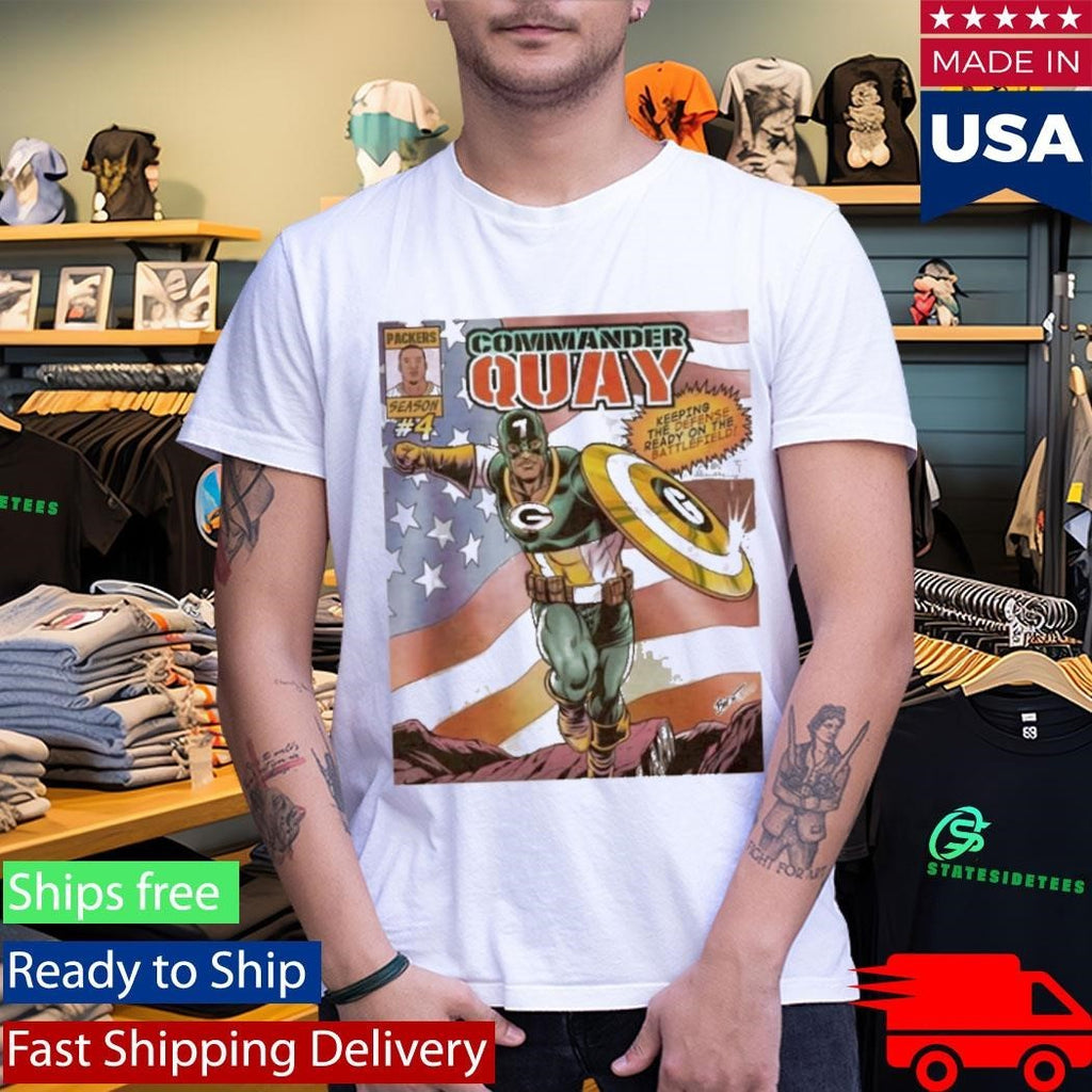 Green Bay Packers Commander Quay Walker Shirt