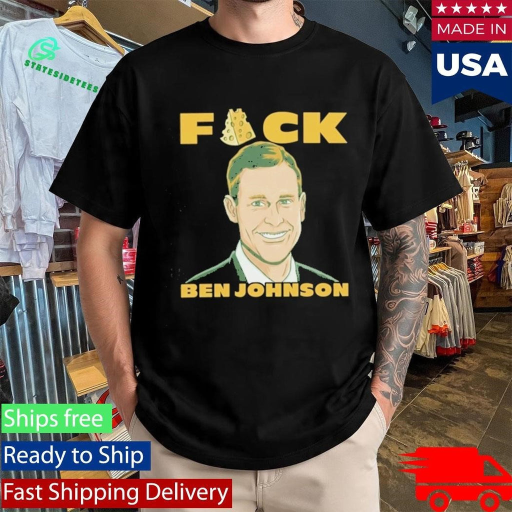 Green Bay Packers Lions Fuck Ben Johnson Rivalry Shirt
