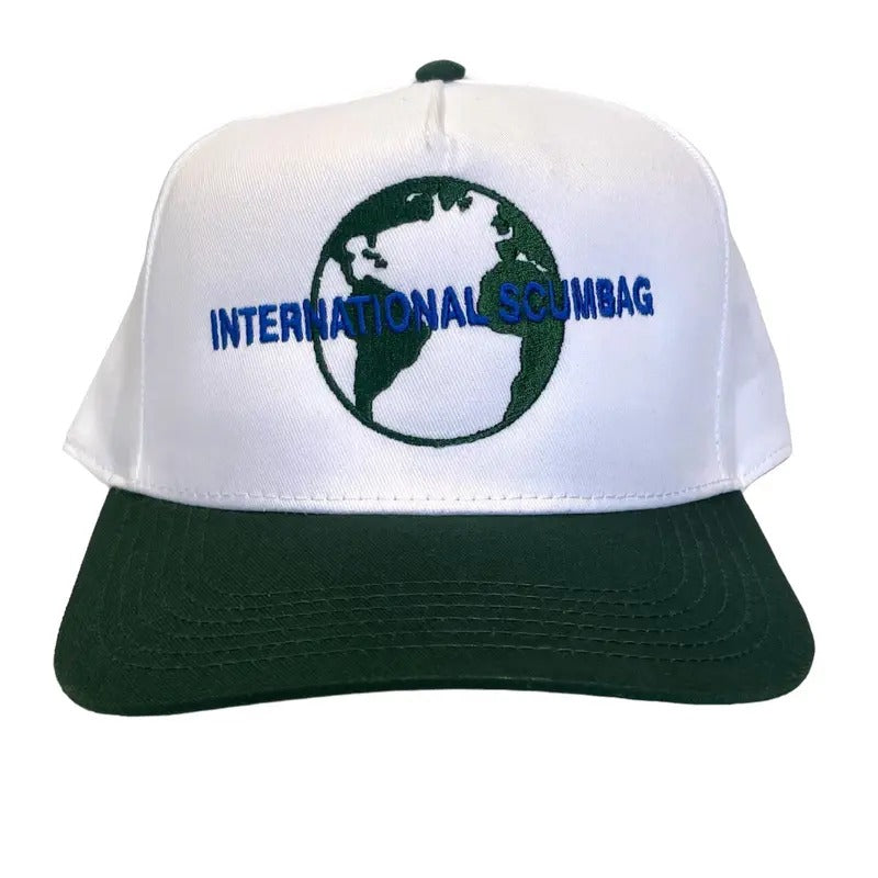 International Scumbag white/Green Custom Embroidered SnapBack Cut the Activist T-Shirts, Hoodie, Sweatshirt | DripVista.com