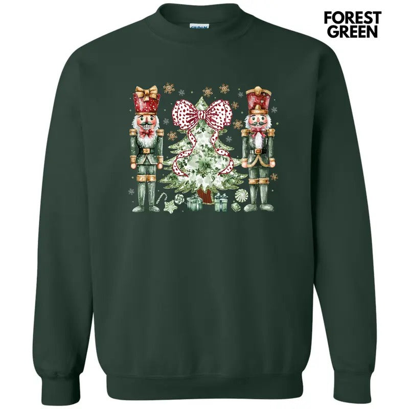Green Nutcracker Holiday Sweatshirt 'NLB T-Shirts, Hoodie | DripVista.com