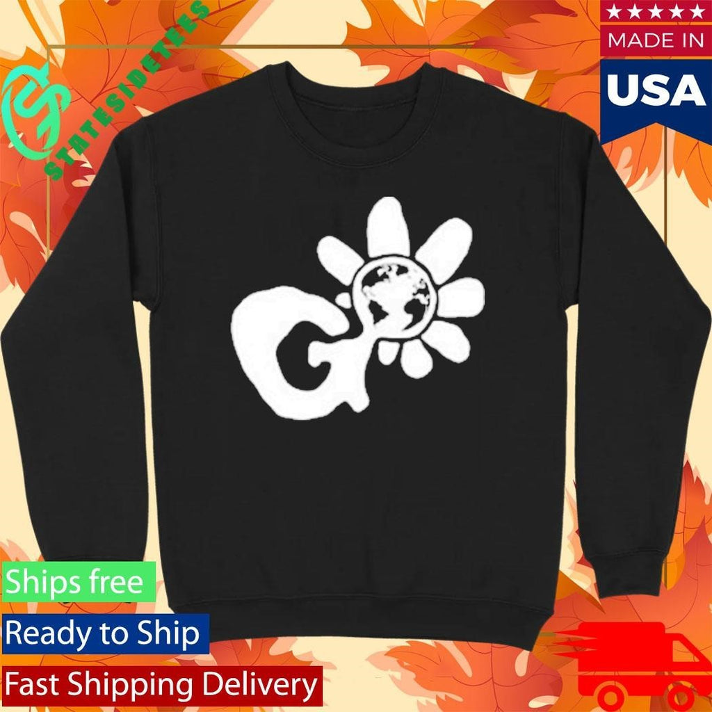 Green Party Sunflower Shirt