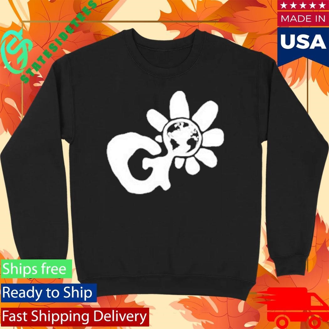 Green Party Sunflower Shirt