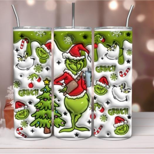 Puffy Green Man Tumbler | Red/Green T-Shirts, Hoodie, Sweatshirt | DripVista.com