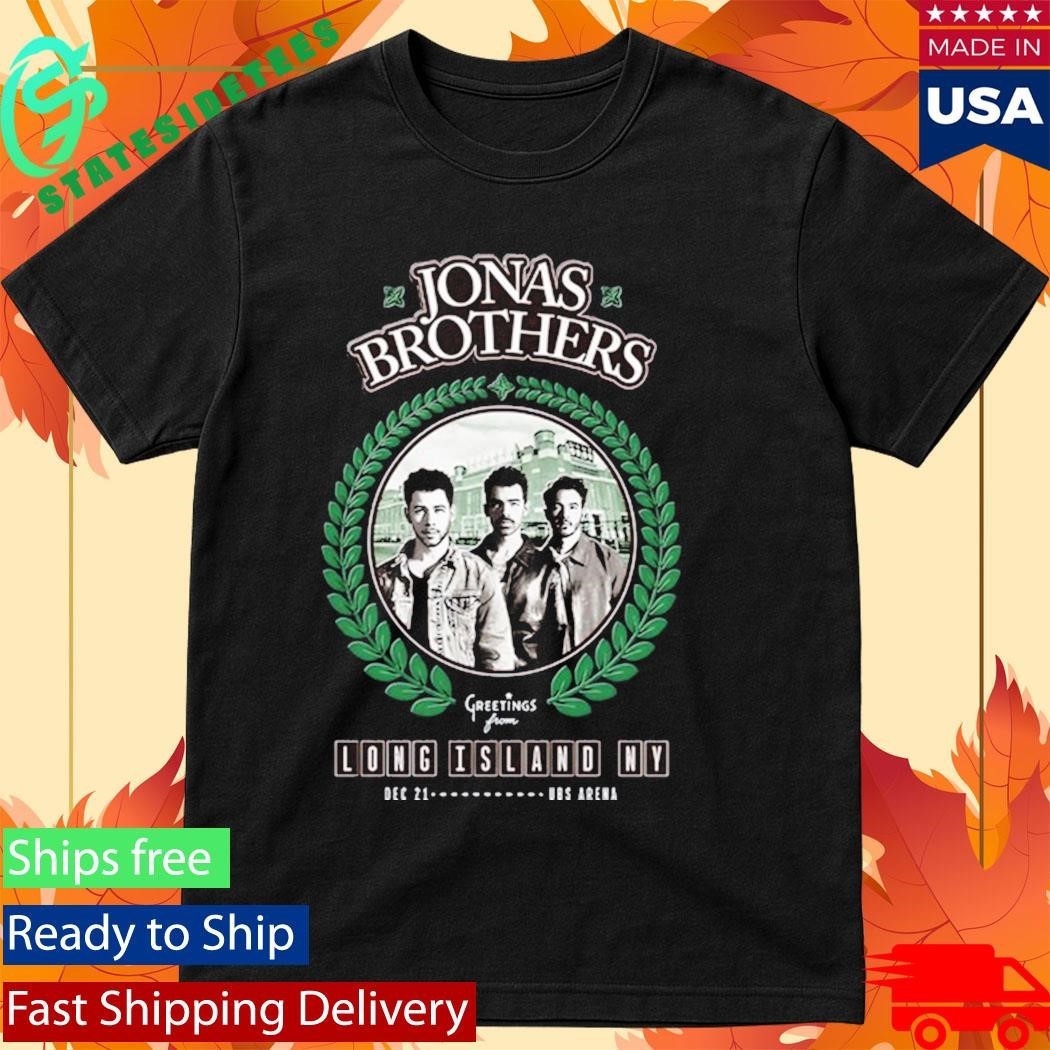 Greetings From Your Hometown Elmont, NY Crew Jonas Brothers Shirt