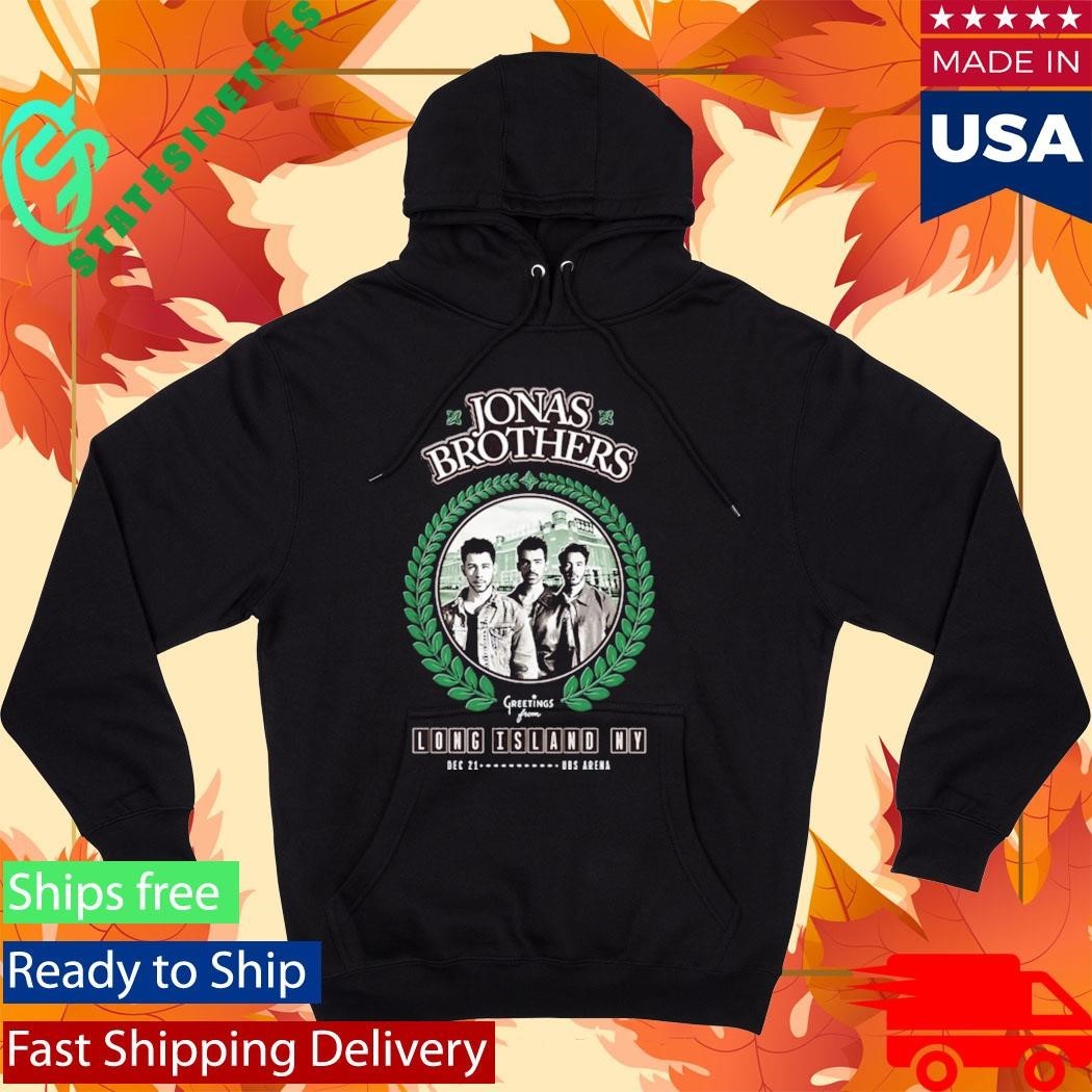 Greetings From Your Hometown Elmont, NY Crew Jonas Brothers Shirt
