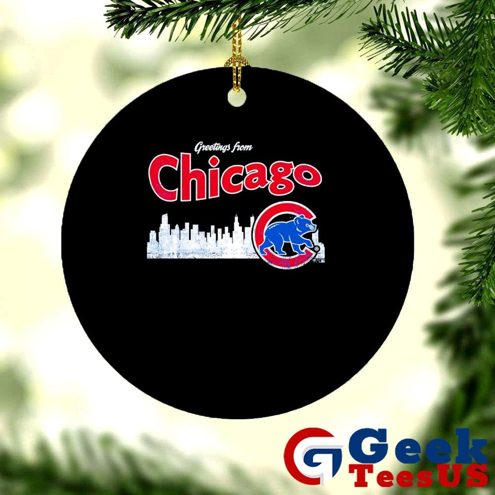 Greetings from Chicago Cubs Skyline City 2025 shirt