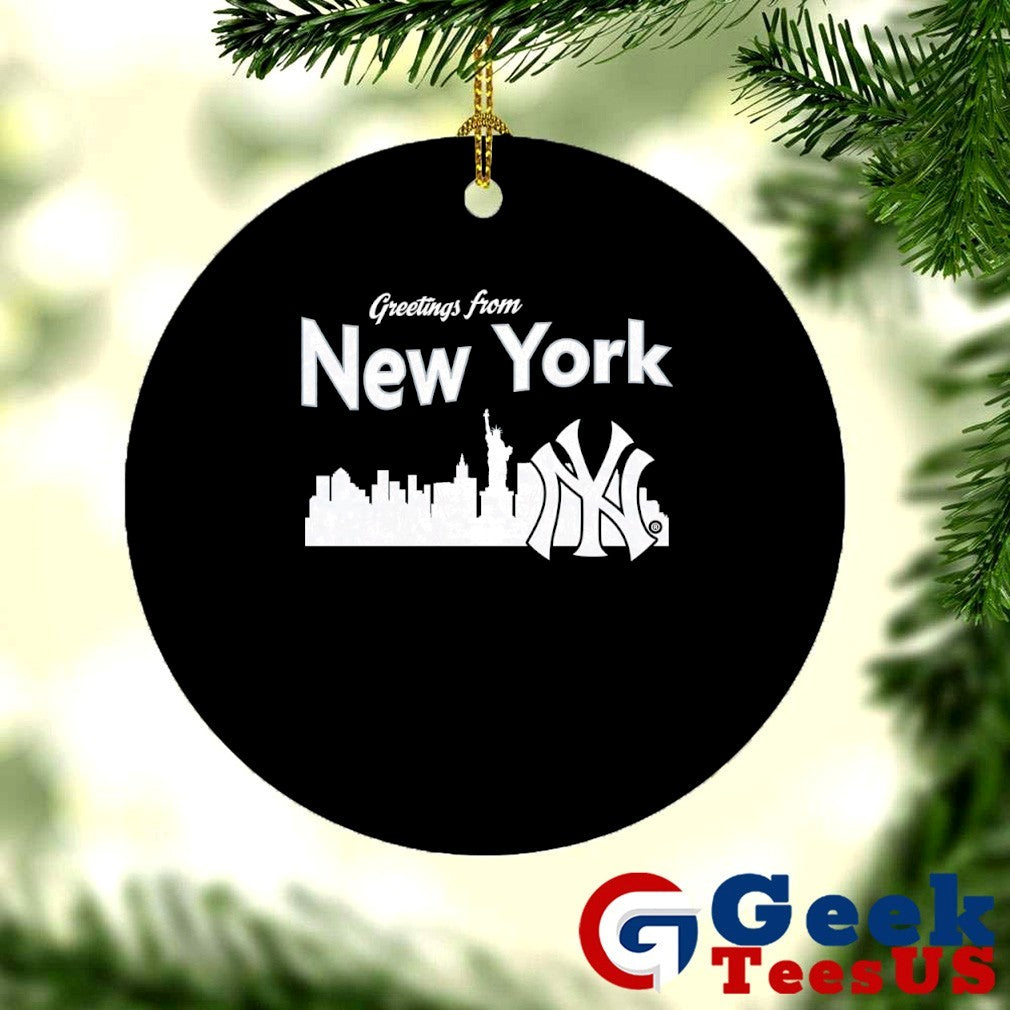 Greetings from New York Yankees Skyline City 2025 shirt