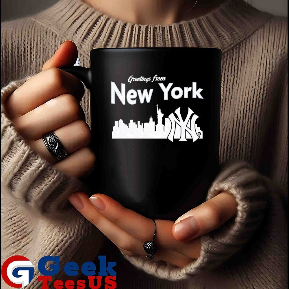 Greetings from New York Yankees Skyline City 2025 shirt
