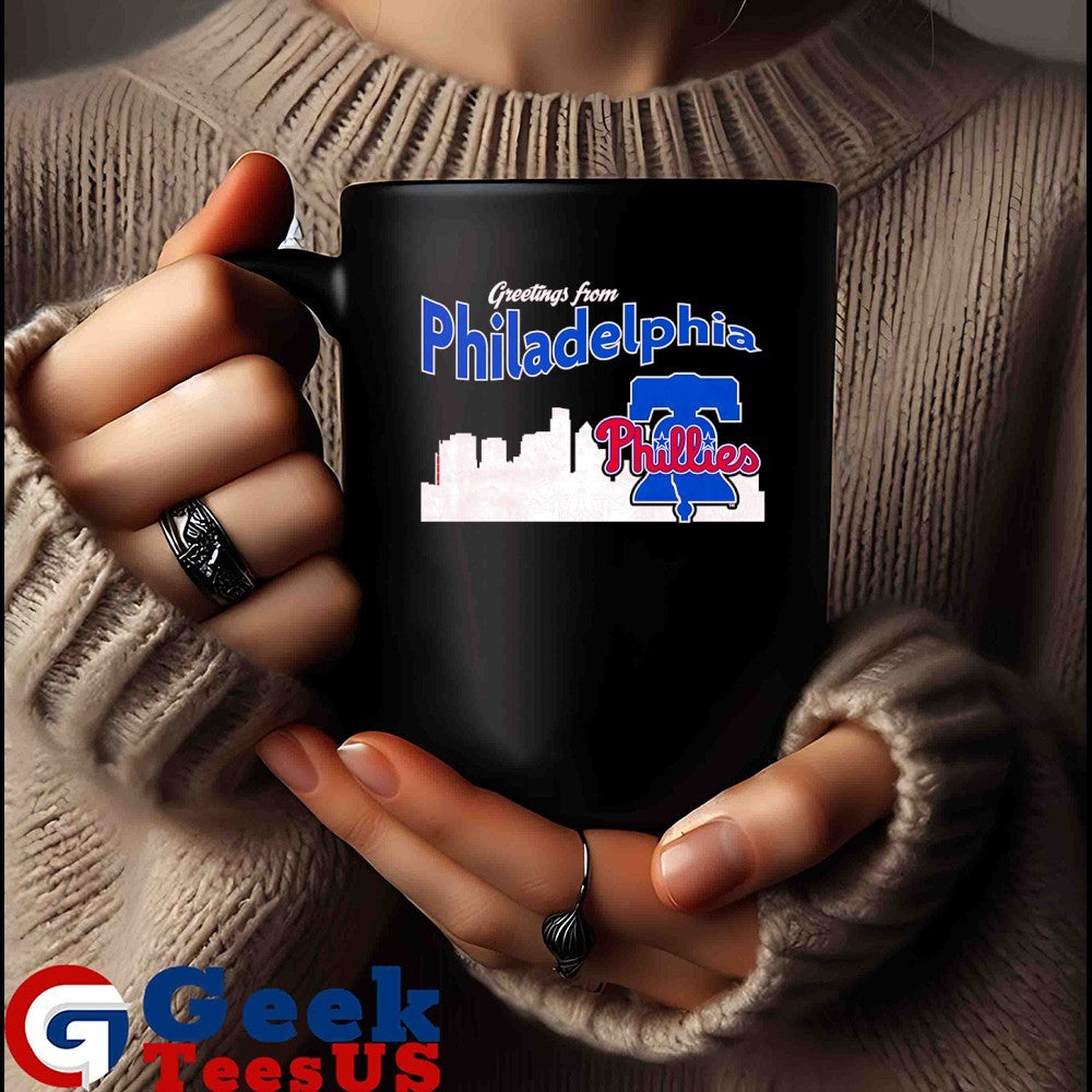 Greetings from Philadelphia Phillies Skyline City 2025 shirt