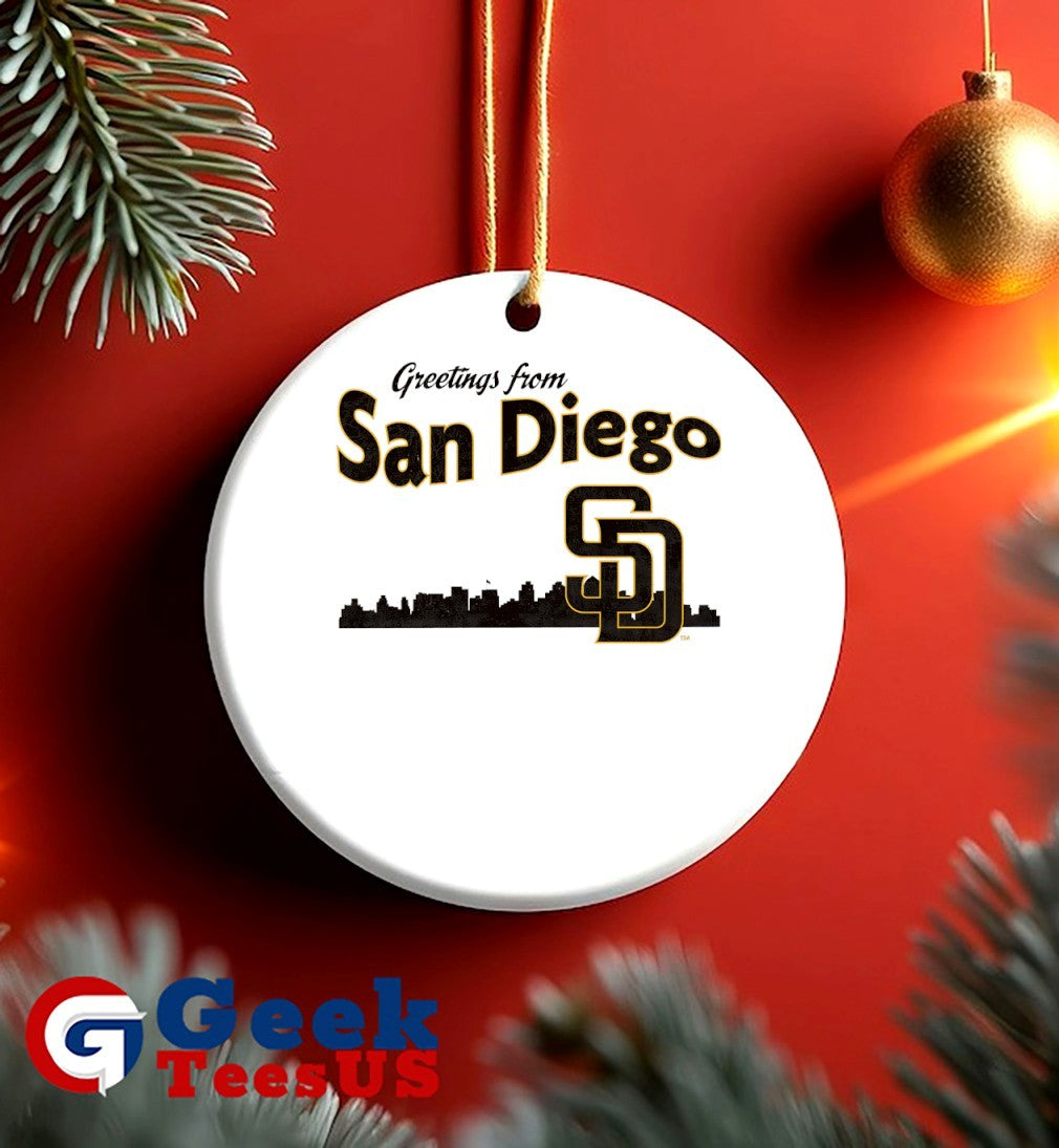 Greetings from San Diego Padres Skyline City 2025 shirt